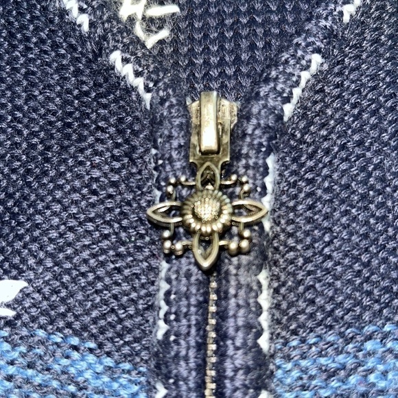 Christopher & Banks Hand Embroidered Wool Blend Vest Size S - Picture 5 of 10